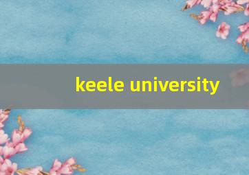 keele university